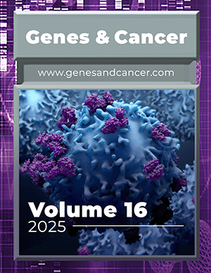 Cover for Genes & Cancer V16, 2025